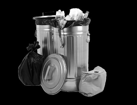 Rubbish collection and sorting process in Barkingside
