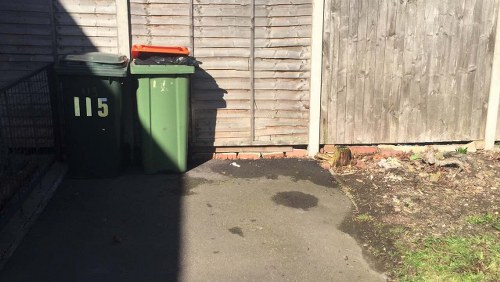 Recycling process for builders waste in Barkingside