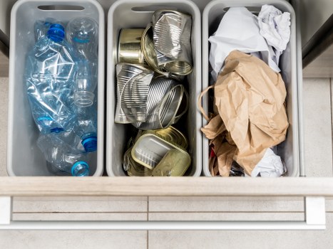 Variety of skip bags for domestic waste
